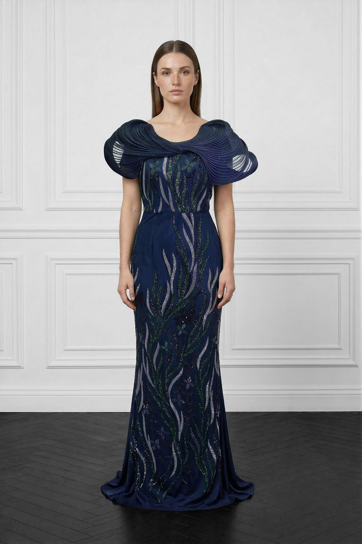 Queen Ivy - Navy Blue